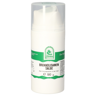 Sie sehen eine Packung BROKKOLISAMEN SALBE 90 G, Produktbild: 01 BROKKOLISAMEN SALBE 90 G, A-Nr.: 5613641 - 01