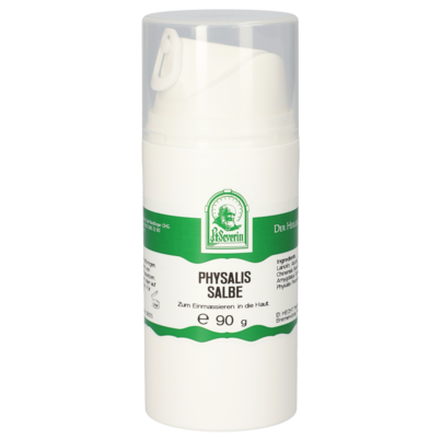 Sie sehen eine Packung PHYSALIS SALBE 90 G, Produktbild: 01 PHYSALIS SALBE 90 G, A-Nr.: 5303722 - 01