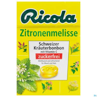 Ricola Zuckerfrei Zitronenmelisse Box 50g, A-Nr.: 5627494 - 02