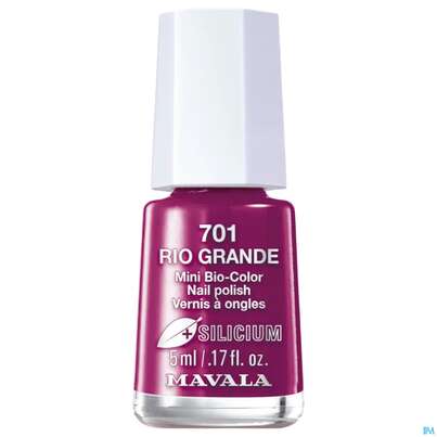 Sie sehen eine Packung Mavala Nagellacke Bio +si 701 Rio Grande 5ml, Produktbild: 04 Mavala Nagellacke Bio +si 701 Rio Grande 5ml, A-Nr.: 5743438 - 04