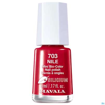 Sie sehen eine Packung Mavala Nagellacke Bio +si 703 Nile 5ml, Produktbild: 04 Mavala Nagellacke Bio +si 703 Nile 5ml, A-Nr.: 5743450 - 04