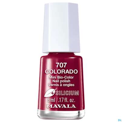 Sie sehen eine Packung Mavala Nagellacke Bio +si 707 Colorado 5ml, Produktbild: 04 Mavala Nagellacke Bio +si 707 Colorado 5ml, A-Nr.: 5743504 - 04