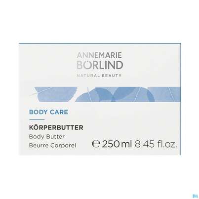 Sie sehen eine Packung Boerlind Body Care Koerperbutter 60101 250ml, Produktbild: 02 Boerlind Body Care Koerperbutter 60101 250ml, A-Nr.: 5169270 - 02