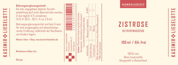 Kasimir und Lieselotte Zitronenmelissen Liquid alkoholfrei, A-Nr.: 5176933 - 03