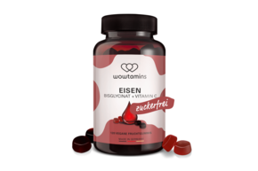 wowtamins EISEN BISGLYCINAT zuckerfrei Fruchtgummi, A-Nr.: 5770381 - 01