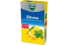 WICK ZITRONE &amp;amp; MENTHOL zfr. 46g, Box, A-Nr.: 4078861 - 01