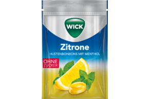 WICK ZITRONE &amp;amp; MENTHOL zfr. 72g, Btl., A-Nr.: 4078890 - 01