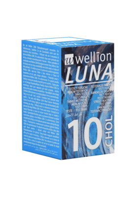 Wellion LUNA Teststreifen Cholesterin, 10 Stk., A-Nr.: 4041065 - 01