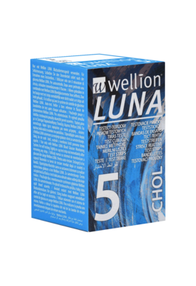 Wellion LUNA Teststreifen Cholesterin, 5 Stk., A-Nr.: 4097396 - 01