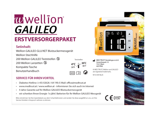 WELL10-05K Wellion GALILEO GLU/KET EVP mg, A-Nr.: 4553598 - 01