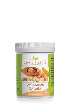 Weihrauch Extrakt +Ingwer, +Curcuma Kapseln, A-Nr.: 5758948 - 03