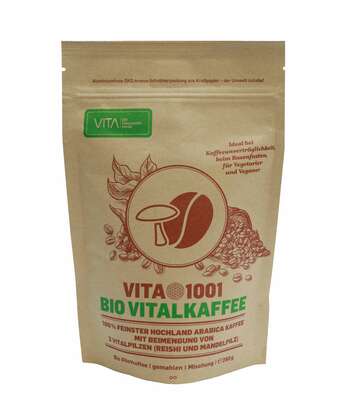 VITA1001 - Bio Vitalkaffee (PREMIUM REISHI-Kaffee) | 250g, A-Nr.: 4041786 - 01