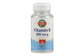 Supplementa Vitamin K1 100 mcg Tabletten, A-Nr.: 5597646 - 01