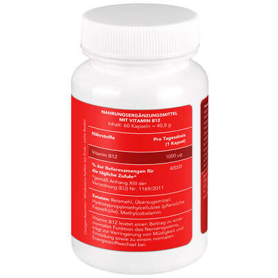BjökoVit Vitamin B12 Kapseln 1000mcg vegan, A-Nr.: 5174704 - 03