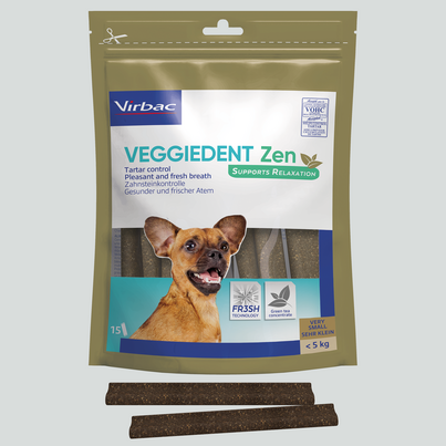 Veggiedent Zen XS - Kaustreifen für Hunde bis 5 kg Körpergewicht, A-Nr.: 5174911 - 02