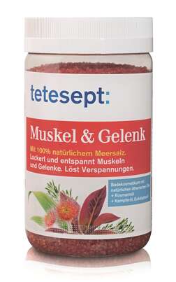 tetesept Gesundheits-Meersalz Muskel &amp; Gelenk, A-Nr.: 3383160 - 01