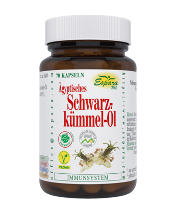 Espara Schwarzkümmel-Öl Bio Kapseln, A-Nr.: 5461065 - 01