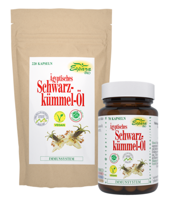 Espara Schwarzkümmel-Öl Bio Kapseln, A-Nr.: 5461065 - 02