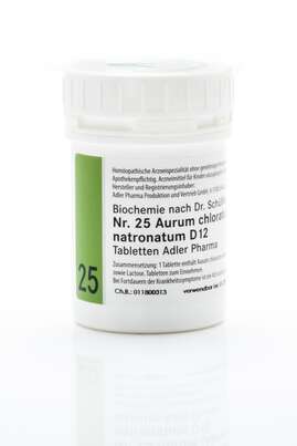 Schüßler Salz Adler Nr. 25 D12 Tabletten, A-Nr.: 2629995 - 01