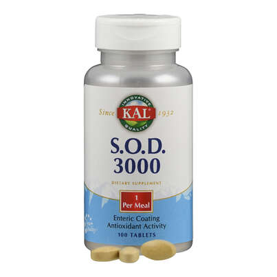 Supplementa SOD 3000 Enteric Coated Tabletten, A-Nr.: 5597600 - 04