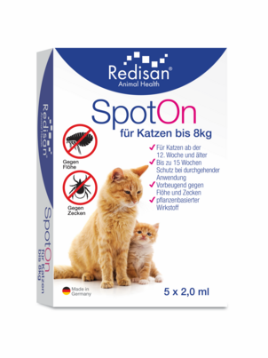 Redisan Spot On Katzen 5x2 ml, A-Nr.: 5710829 - 01