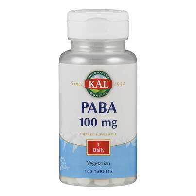 Supplementa PABA Para-Aminobenzoesäure Tabletten, A-Nr.: 5395411 - 01
