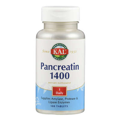 Supplementa Pancreatin 1400mg Tabletten, A-Nr.: 5395492 - 01