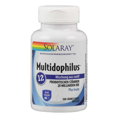 Supplementa Multidophilus 12 säurestabil Kapseln Solaray, A-Nr.: 5598002 - 01