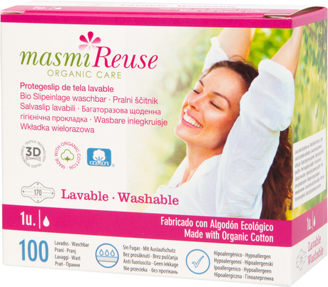 Bio Slipeinlage Masmi Reuse - Waschbar, A-Nr.: 5588328 - 01