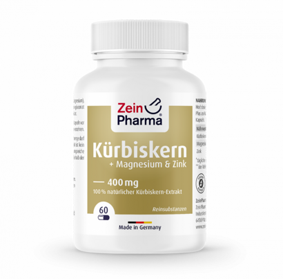 Zeinpharma Kürbiskern 400 mg Kapseln, A-Nr.: 3818758 - 01