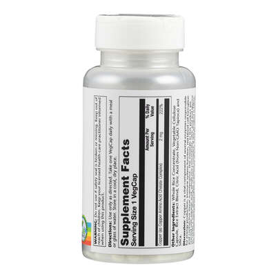 Supplementa Kupfer 2 mg Kapseln, A-Nr.: 5573999 - 02
