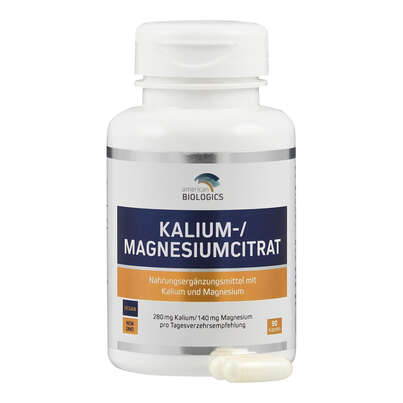 Supplementa Kalium-/ Magnesiumcitrat Kapseln, A-Nr.: 5596813 - 04