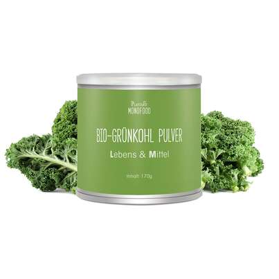 Bio Grünkohl Pulver170g, A-Nr.: 4546569 - 02