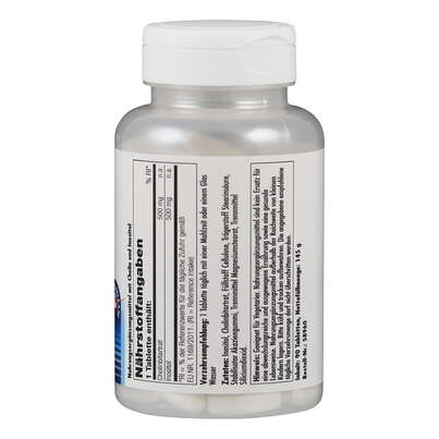Supplementa Cholin &amp; Inositol 500mg Tabletten, A-Nr.: 5395380 - 02