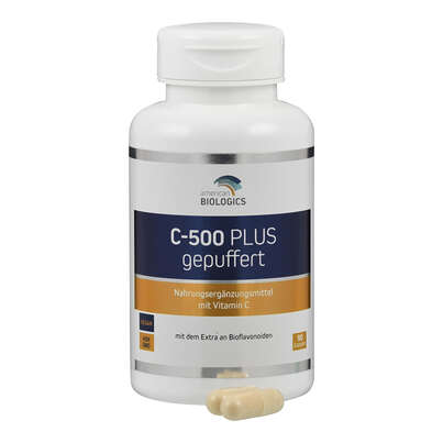 Supplementa C-500 Plus gepuffert Kapseln, A-Nr.: 5596807 - 04
