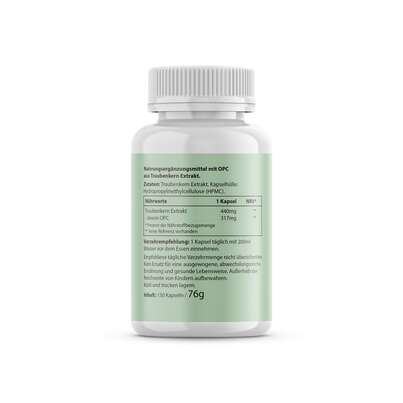 Biotanicals OPC Traubenkernextrakt Kapseln, A-Nr.: 5461177 - 03