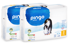 Bio Windeln Nr.2 Mini Jumbo 3-6kg Pinguin – Pingo Swiss, A-Nr.: 4559537 - 01