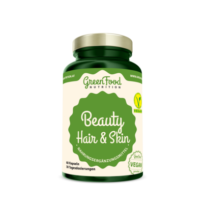 GreenFood Nutrition Beauty Hair &amp; Skin 60 Kapseln, A-Nr.: 5634471 - 01