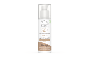 Alga Maris getönte Sonnencreme bio für Gesicht LSF 50 beige LdB, A-Nr.: 4610066 - 01