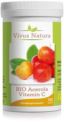 Bio Acerola Vitamin C Kapseln, A-Nr.: 5758753 - 02
