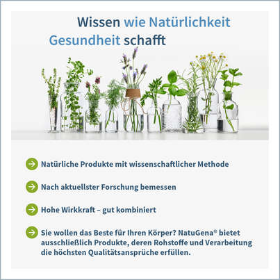 Sie sehen eine Packung NatuGena Calcium Kapseln, Produktbild: 07 NatuGena Calcium Kapseln, A-Nr.: 5404191 - 07
