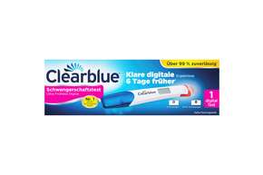 Clearblue® Schwangerschaftstest Ultra Frühtest Digital, A-Nr.: 5424650 - 01