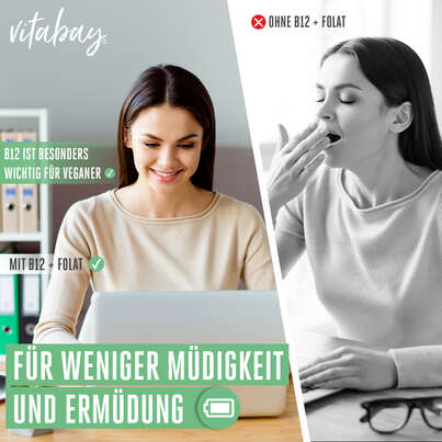 Vitabay Vitamin B12 mit Folat Lutschtabletten, A-Nr.: 5878428 - 04