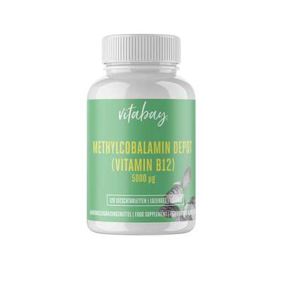 Vitabay Vitamin B12 Depot 5000 mcg Lutschtabletten, A-Nr.: 5878486 - 01