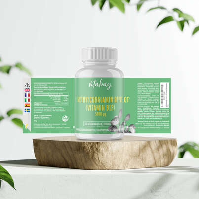 Vitabay Vitamin B12 Depot 5000 mcg Lutschtabletten, A-Nr.: 5878486 - 05
