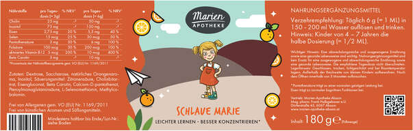 MARIEN SCHLAUE MARIE, 180g, A-Nr.: 8061018 - 03