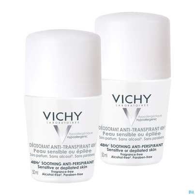 Vichy Deo/roll-on Sensitive 2x50m 100ml, A-Nr.: 4736287 - 02