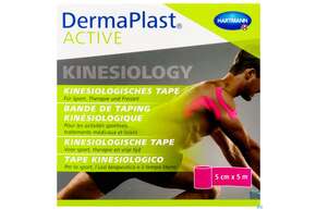 Tape Kinesiologisch Dermaplast Active 5cmx 5m Pink 1st, A-Nr.: 4749120 - 01