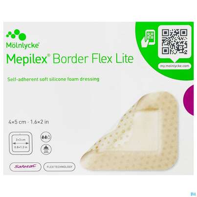 Wundverband Mepilex Silikon Border/flex/lite 4x 5cm 10st, A-Nr.: 3067795 - 02