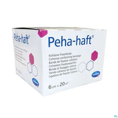 Peha-haft Fixierbinde/latexfrei 20mx 6cm 1st, A-Nr.: 3328296 - 06